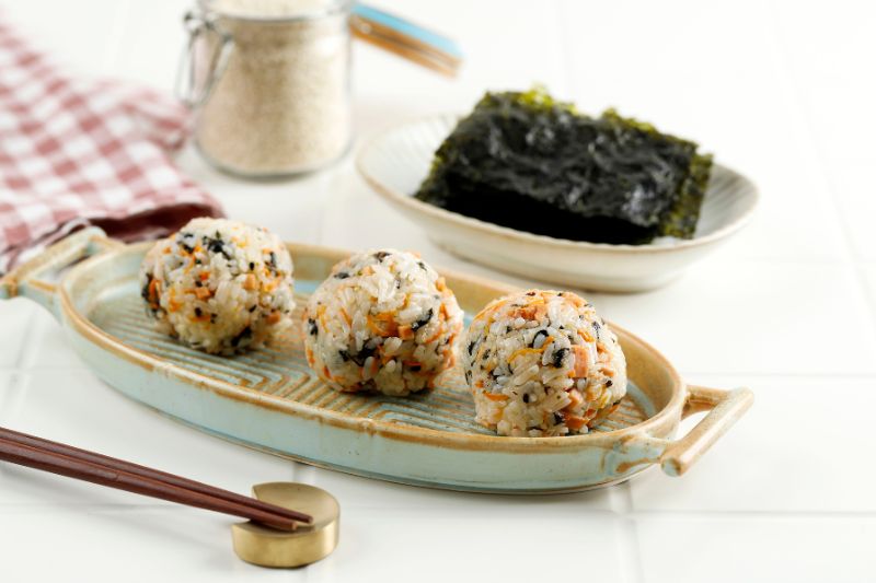 Korean BBQ Seaweed Rice Rolls