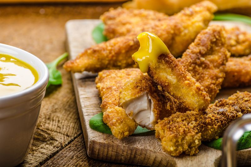 Seaweed-Crusted Chicken Tenders