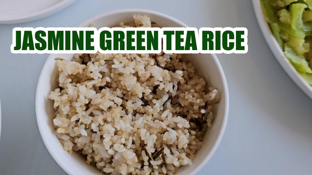 green tea jasmine rice