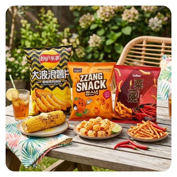 crisps and crackers