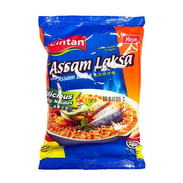 Cintan Assam Laksa Flavour Noodles 76g 