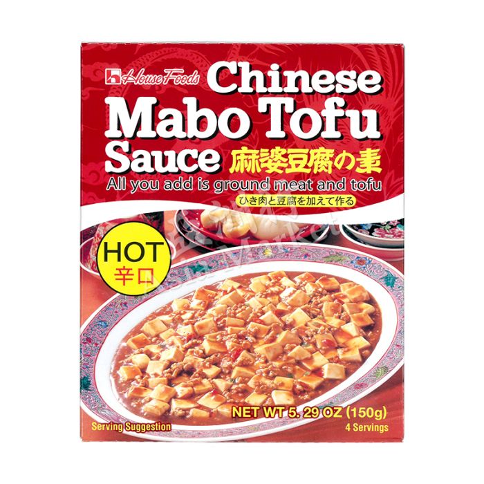 House Foods Chinese Mabo Tofu Sauce Hot 150g