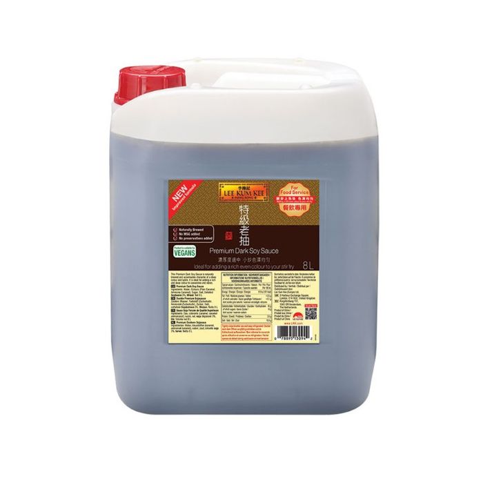 LEEKUMKEE Premium Dark Soy Sauce 8L x 1 李錦記桶裝老抽
