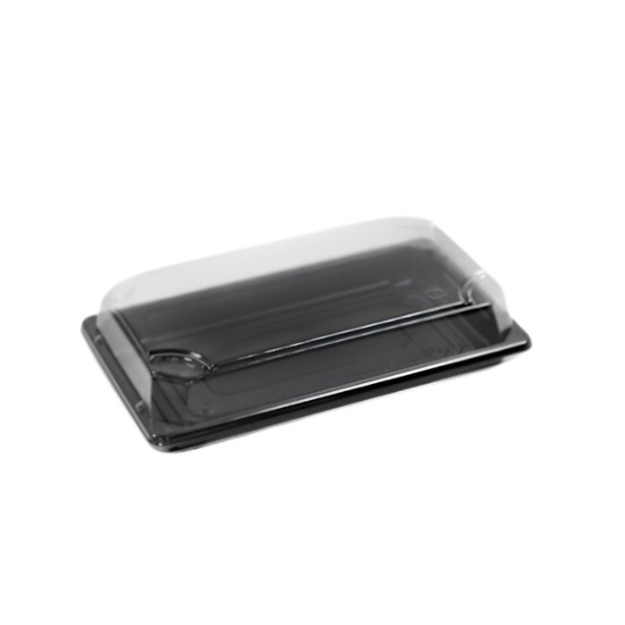 HIRO ST-5-Lid-J Transparent 213x133x25mm 1200pc x 1 日本壽司盒蓋