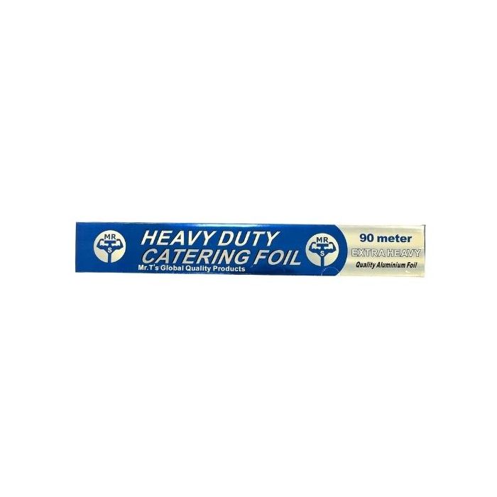 MR.TS Heavy Duty Catering Foil 90m Quality Aluminium Foil 450mm wide 锡纸