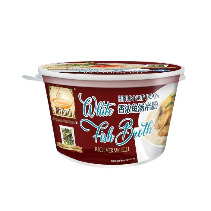  MYKUALI Penang Broth Rice Vermicelli Bowl 90g 