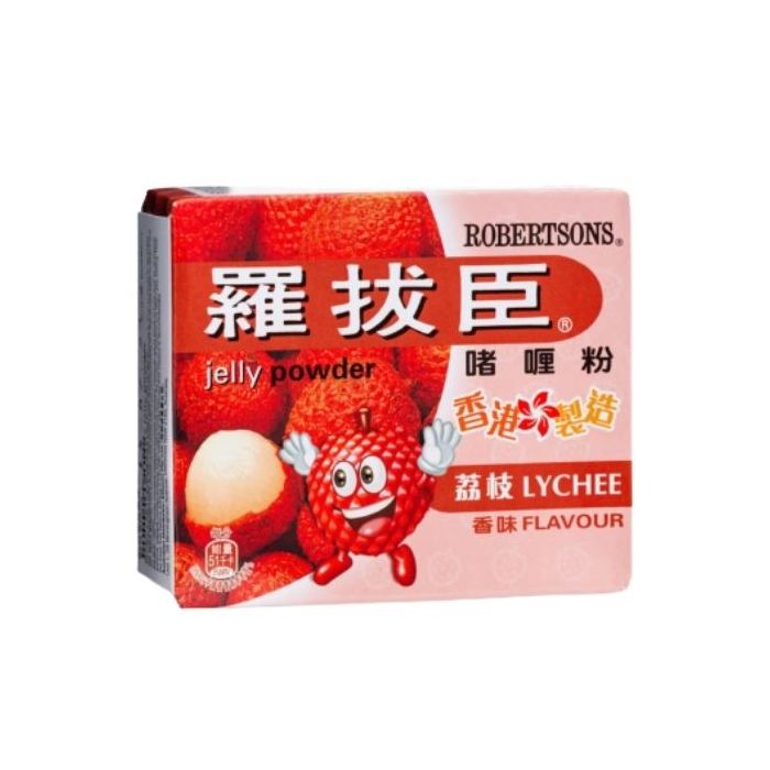 ROBERTSONS Jelly Powder Lychee Flavour 80g 