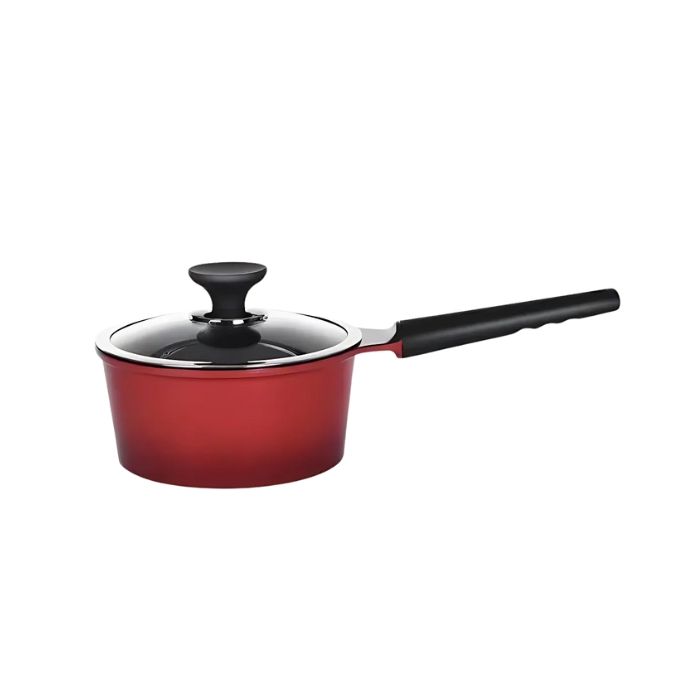 Aluminium pan with lid (Pyeonsunaembi) one side handle nambi induction D-200mm 