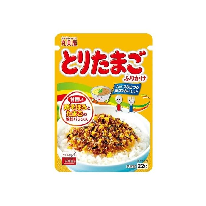 MARUMIYA Tori Tamago Furikake Rice Seasoning with Chicken and Egg 20g 