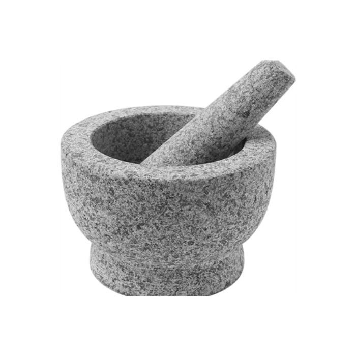 GLF 8" Stoned Mortar&Pestle 2xSet  1pc x 2 泰國石磨