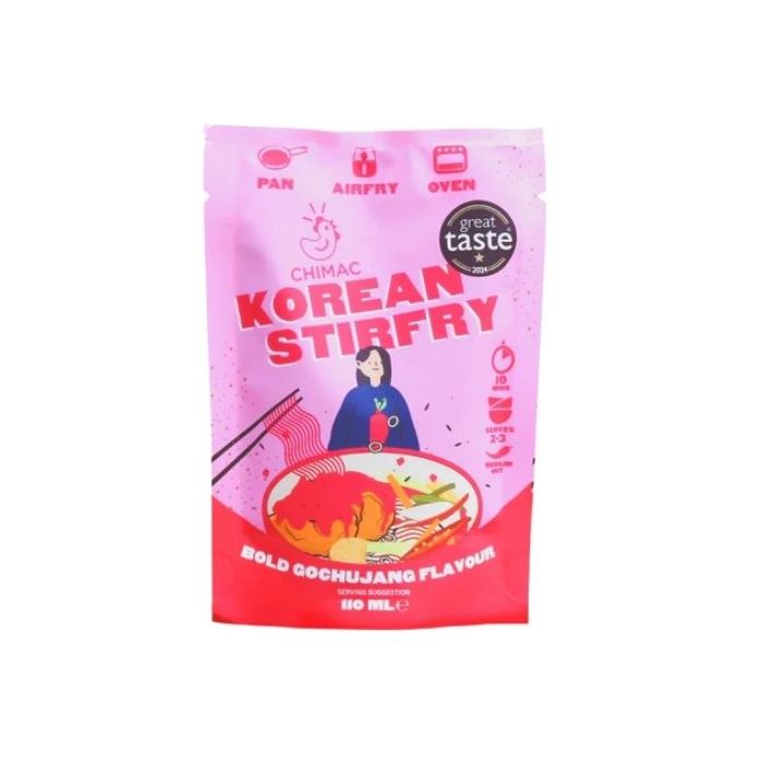 CHIMAC Korean Stir Fry Sweet Bold Gochujang Flavour Pouch 110ml 