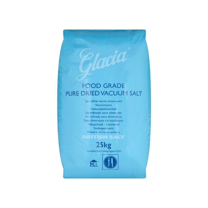 GLACIA Food Grade Pure Dried Vacuum Salt 25kg x 1 鹽
