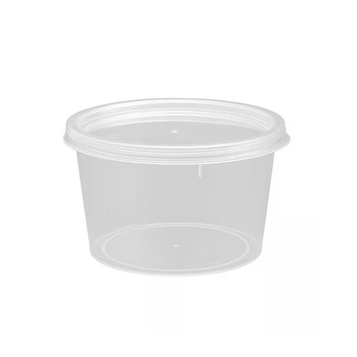FORTUNE Heavy Duty 8oz Deli Container with Lids 250pc x 500 HD 8安士塑膠餐盒