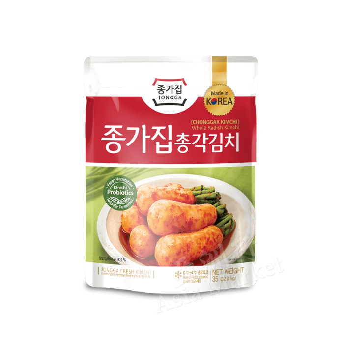JONGGA 萝卜泡菜 (马尾萝卜泡菜) 500g