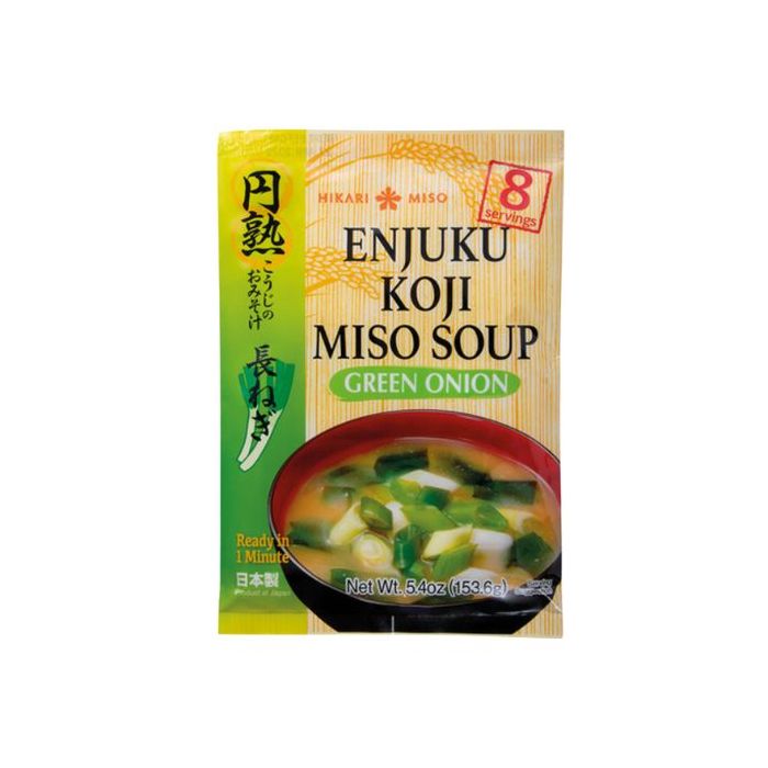 Hikari Miso Enjuku Koji Miso Soup Naganegi Green Onion 153.6g 大葱面豉湯