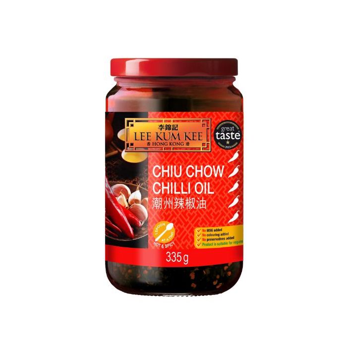 Lee Kum Kee Chiu Chow Chilli Oil 335g 李錦記潮州辣椒油
