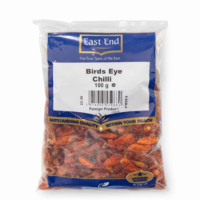 EAST END Birds Eye Chilli (Dried Red Chilli) 印度小辣椒干 100g
