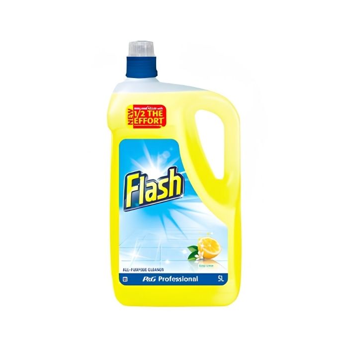 FLASH All Purpose Cleaner Lemon 5L x 1 多功能清潔劑檸檬味