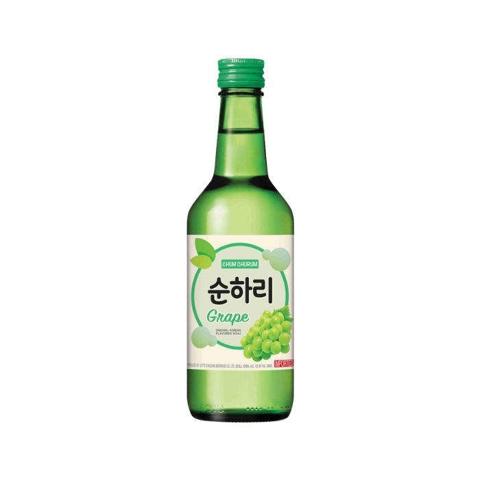 LOTTE Chum Churum Korean Soju Grape (Alc 12%) 360ml