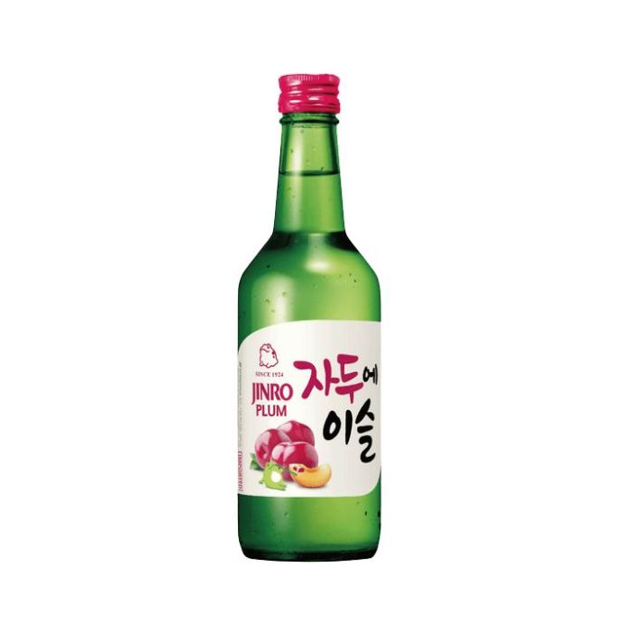 JINRO Chamisul Plum Soju (ALC.13.0%) 360ml 真露 - 燒酒梅子味