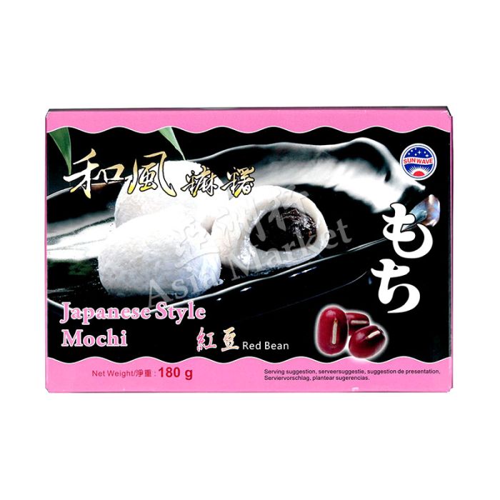 Sunwave Japanese Style Red Bean Mochi 180g
