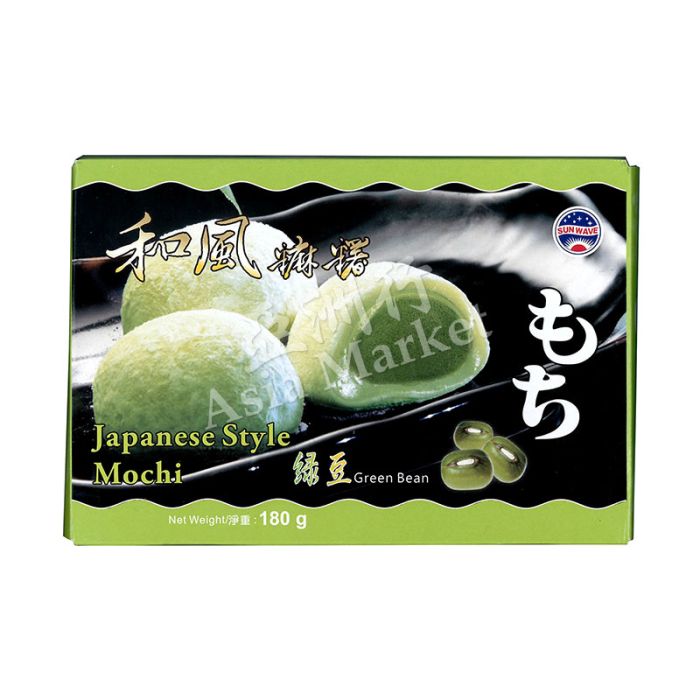 Sunwave Japanese Style Green Bean Mochi 180g