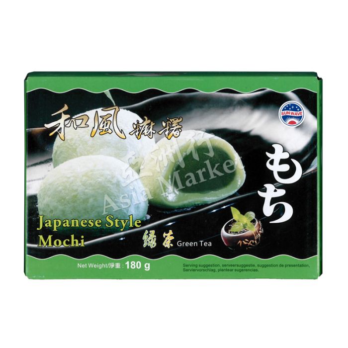Sunwave Japanese Style Green Tea Mochi 180g