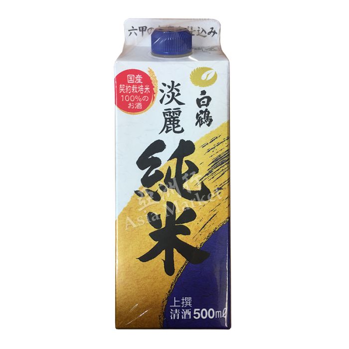 Hakutsuru Tanrei Junmai Paper Pack 500ml