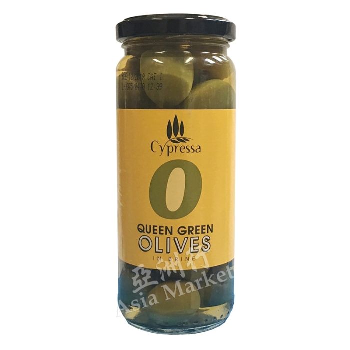Cypressa Queen Green Olives 340g
