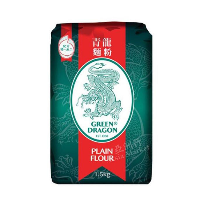 GREEN DRAGON - Plain Flour 1.5kg 青龍麵粉
