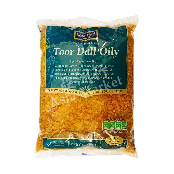 East End Toor Dall Oily 2kg
