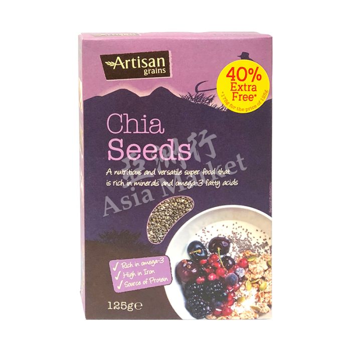 Artisan Grains Chia Seeds 125g