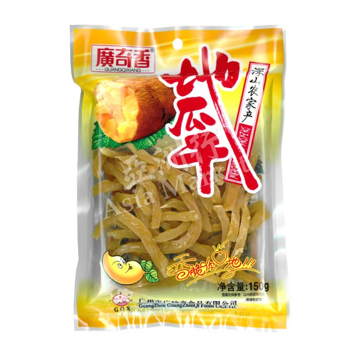 GuangQiXiang Dried Sweet Potato Strips 150g