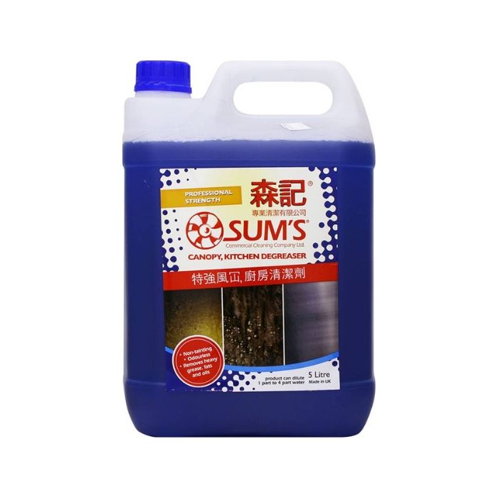 SUMS Canopy Kitchen Decreaser 5L x 1 森記去油劑