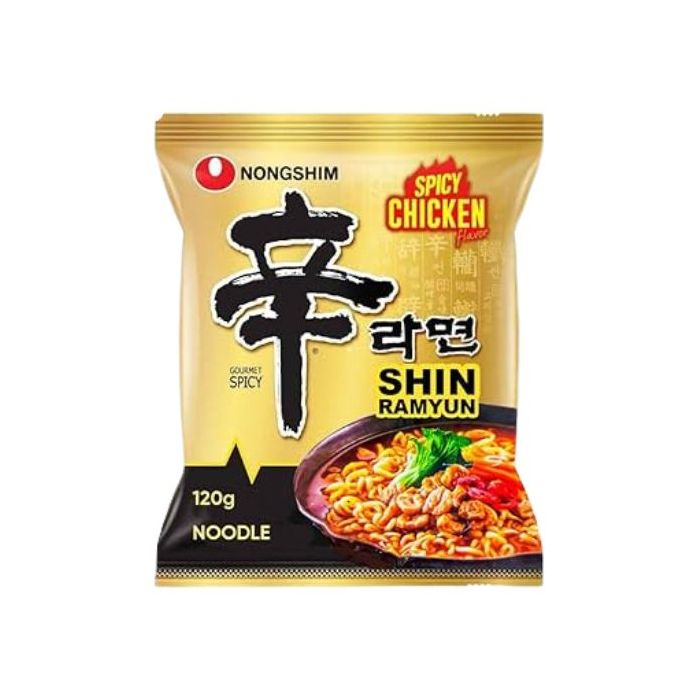 Nongshim Shin Ramyun Chicken Flavour 120g 農心 辛拉麵辣雞味