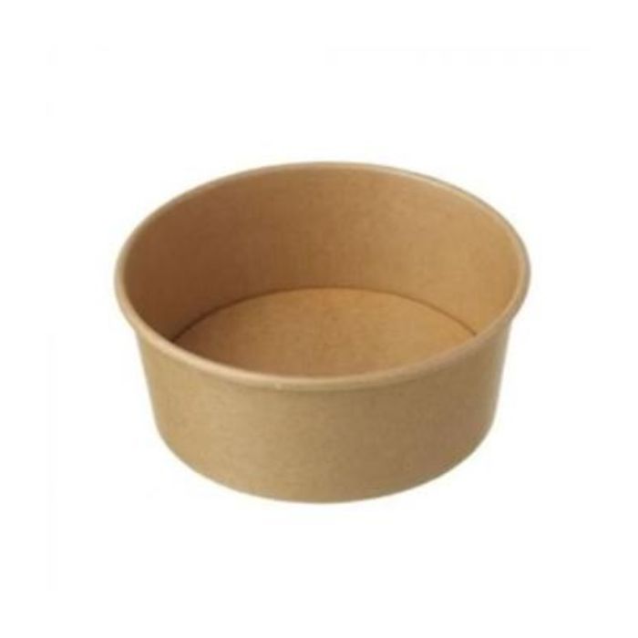 SPIRITPAK CTSB750 Squat Salad Paper Bowl 26OZ  / 750ML 1800pc x 1 CLSB750 紙碗  26OZ / 750ML 