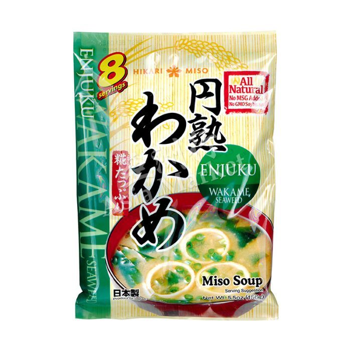 HIKARIMISO Enjuku Wakame Seaweed 156g 日本即食紫菜海带味噌汤包