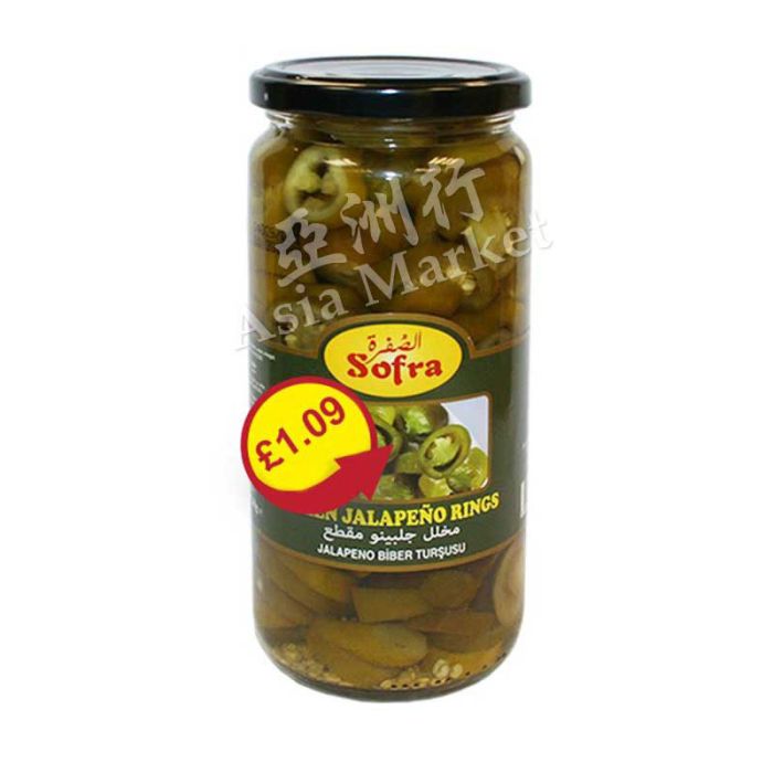 Sliced Green Jalapeno