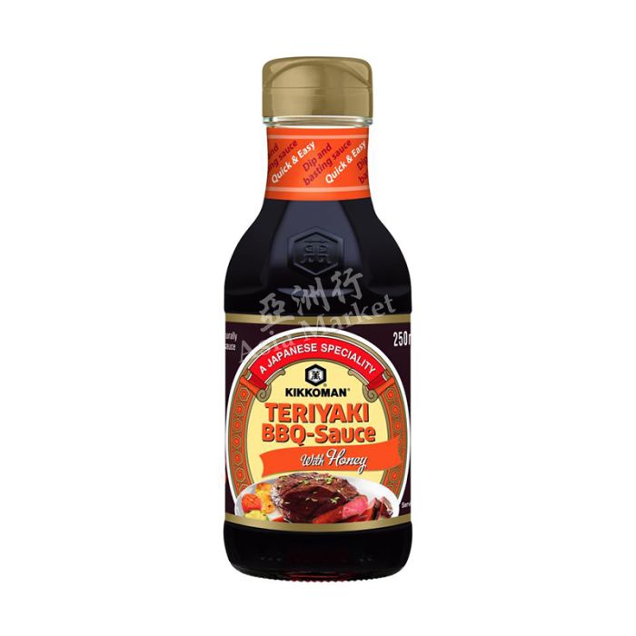 Kikkoman Teriyaki BBQ Sauce with Honey 250ml