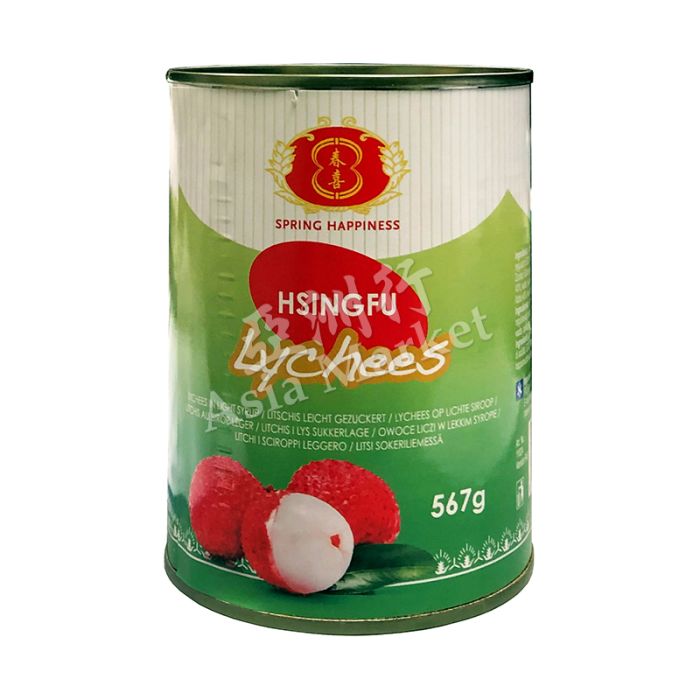HSING FU Lychees In Syrup 567g
