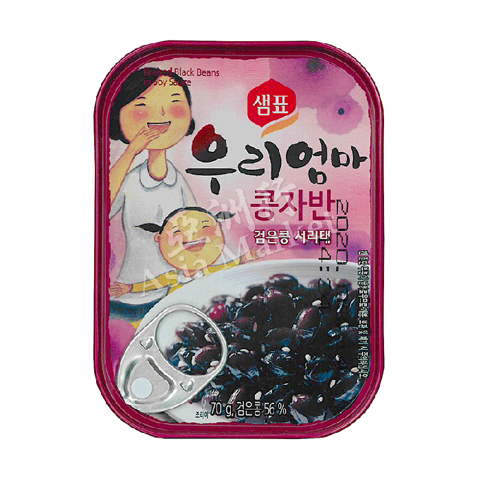 SEMPIO  Braised Black Beans in Soy Sauce 70g 韓國拌黑豆