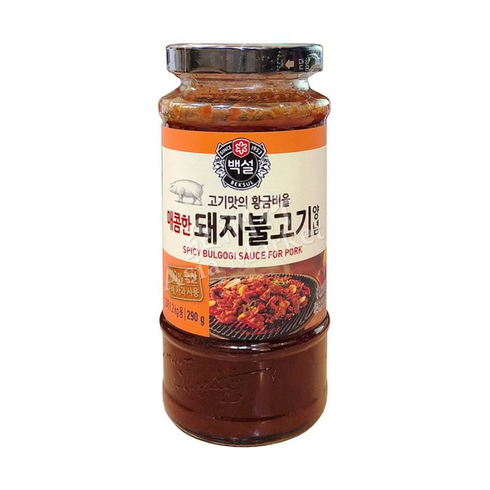 BEKSUL - Bulgogi Sauce For Pork (Spicy) 290g 韓國燒烤醬(辣豬肉)