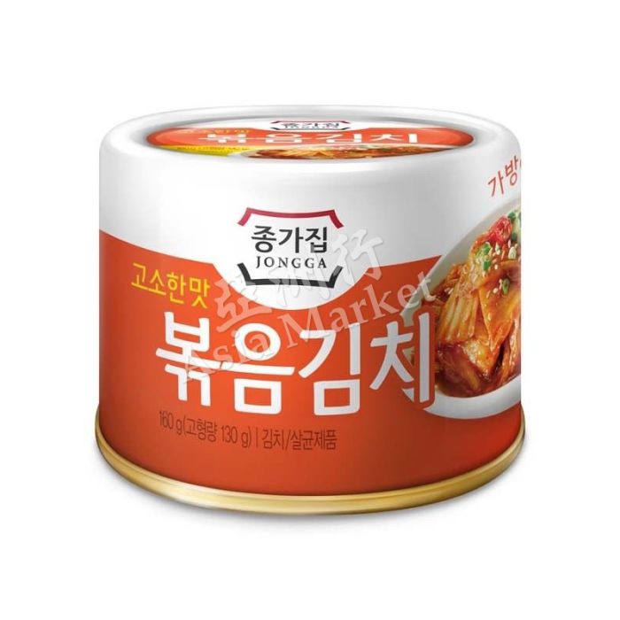 Jongga Fried Kimchi in Can 160g