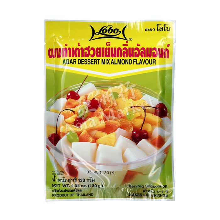 Lobo Agar Dessert Mix Almond Flavour 130g
