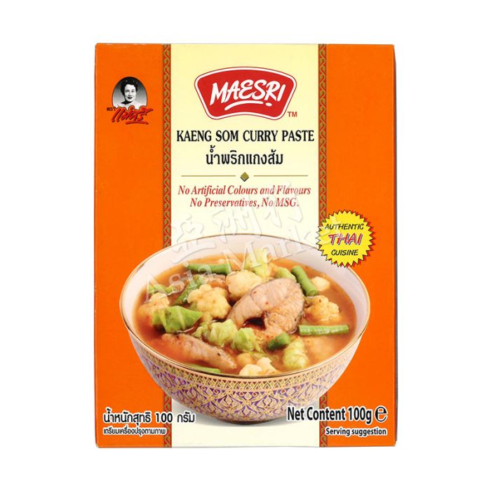 Maesri Kaeng Som Curry Paste 100g