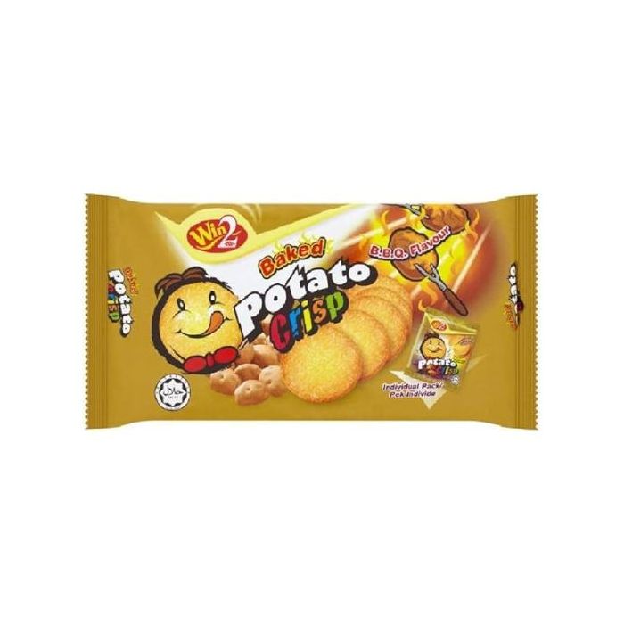 Win2 Baked Potato Crisp BBQ Flavour 120g (BBD: 30/06/2026) 