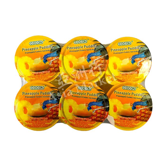 Cocon Pineapple Pudding 6x118g 