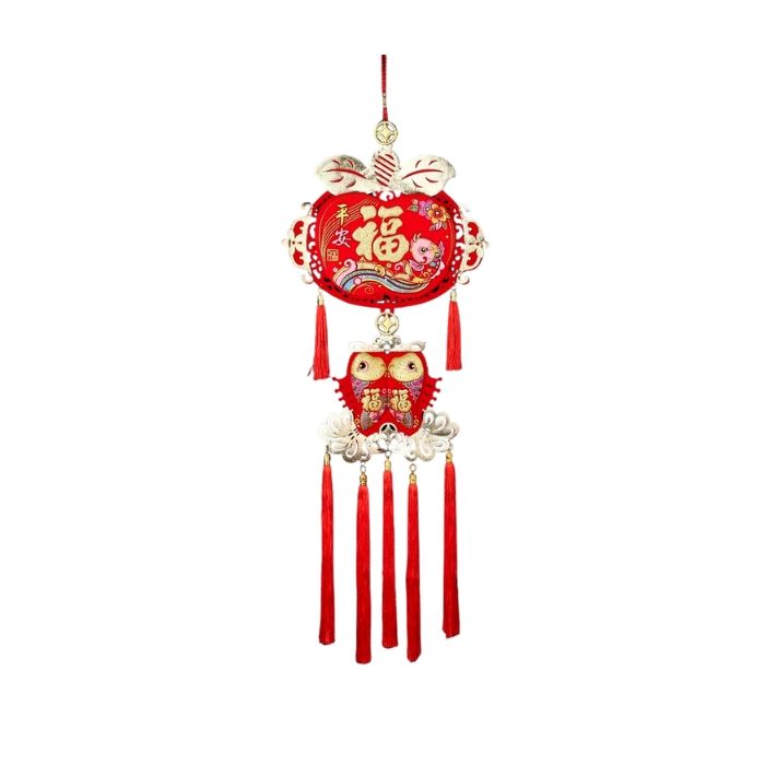 Spring Festival Pendant And Double Fish (Apple Shaped) 
