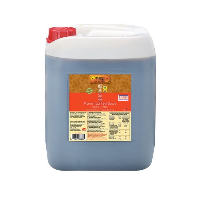 LEEKUMKEE Premium Light Soy Sauce 8L x 1 **李錦記桶裝生抽 桶