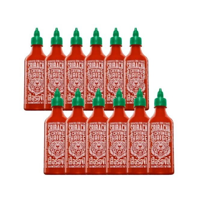 [CASE] CRYING THAIGER Sriracha Chilli 440ml x12 